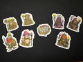Garden Guardians vs. Rot Creatures – Mini Sticker Set (8 Designs)
